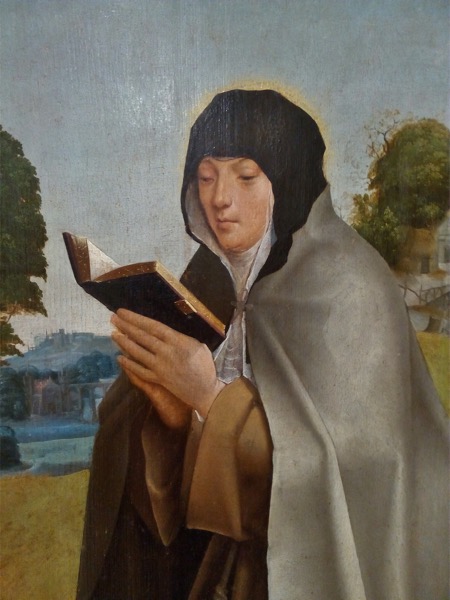 Santa Coleta, virgem